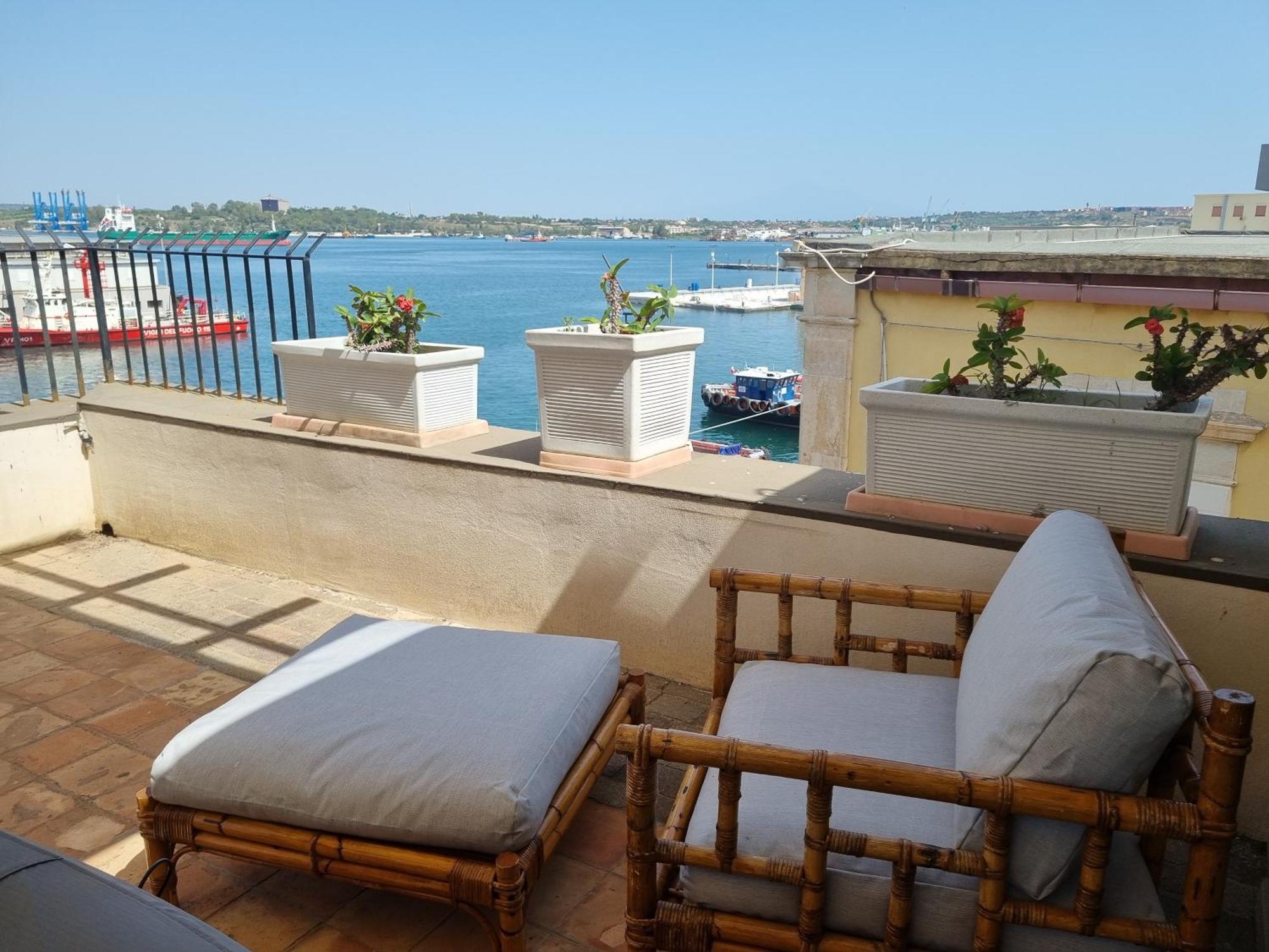 Villa Sul Molo Tra Siracusa E Catania Augusta Værelse billede